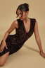 Issa - Midnight Sequin Midi Dress