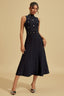 Sienna - Embellished Midi Dress