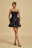 Minerva - Noir Bow Mini Dress