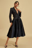 Isis - Noir Blazer Midi Dress