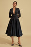 Isis - Noir Blazer Midi Dress