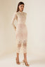 Kristen - Long Sleeve Midi Dress