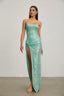 Heidi - Mint Sequin Maxi Dress
