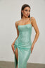Heidi - Mint Sequin Maxi Dress