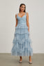 Evelina - Ruffled Maxi Dress