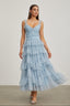 Evelina - Ruffled Maxi Dress