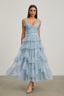 Evelina - Ruffled Maxi Dress
