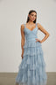 Evelina - Ruffled Maxi Dress