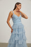 Evelina - Ruffled Maxi Dress