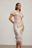 Steffani - Mesh Midi Dress