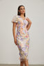 Steffani - Mesh Midi Dress