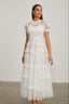Kristiana - Ruffled Midi Dress