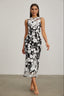 Demi - Floral Lace Midi Dress