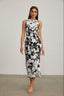 Demi - Floral Lace Midi Dress