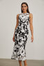Demi - Floral Lace Midi Dress