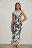 Demi - Floral Lace Midi Dress