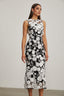 Demi - Floral Lace Midi Dress