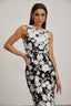 Demi - Floral Lace Midi Dress