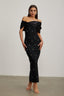 Emiliana - Noir Maxi Dress