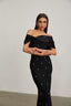 Emiliana - Noir Maxi Dress