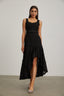 Olivia - Black Lace Midi Dress