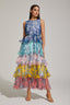 Cadie - Ruffled Maxi Dress