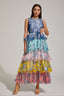 Cadie - Ruffled Maxi Dress