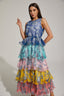 Cadie - Ruffled Maxi Dress