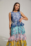 Cadie - Ruffled Maxi Dress