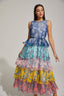 Cadie - Ruffled Maxi Dress