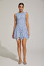 Ophélia - Blue Lace Mini Dress