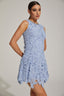 Ophélia - Blue Lace Mini Dress