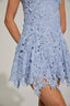 Ophélia - Blue Lace Mini Dress