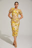 Callie - Mesh Midi Dress
