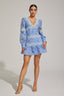 Kimmie - Floral Ruffled Mini Dress