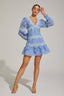 Kimmie - Floral Ruffled Mini Dress