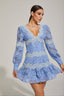 Kimmie - Floral Ruffled Mini Dress