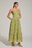 Jana - Lace Strapless Maxi Dress