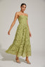Jana - Lace Strapless Maxi Dress
