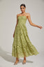 Jana - Lace Strapless Maxi Dress