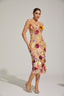 Adina - Floral Midi Dress
