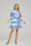 Gabrielle - Bluebell Floral Mini Dress