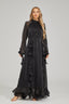 Delphine - Black Noir Maxi Dress