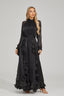 Delphine - Black Noir Maxi Dress