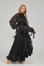 Delphine - Black Noir Maxi Dress