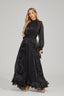 Delphine - Black Noir Maxi Dress