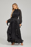 Delphine - Black Noir Maxi Dress