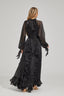 Delphine - Black Noir Maxi Dress
