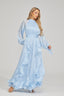 Delphine - Blue Noir Maxi Dress