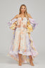 Callie - Floral Ruffle Maxi Dress